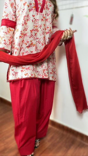 Cherry Blush Farshi Set