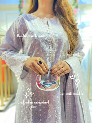 Chikankari 3 piece