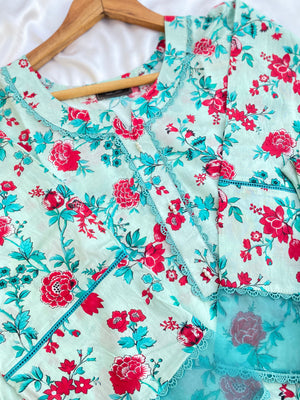 Aqua Rosette