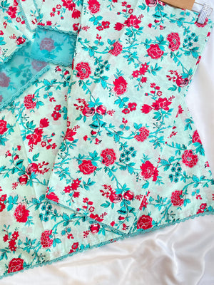 Aqua Rosette